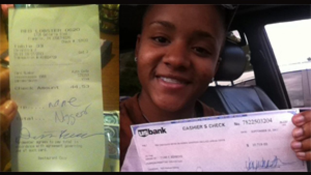 Red Lobster Waitress Receives 10 000 Tip After Racial Insult