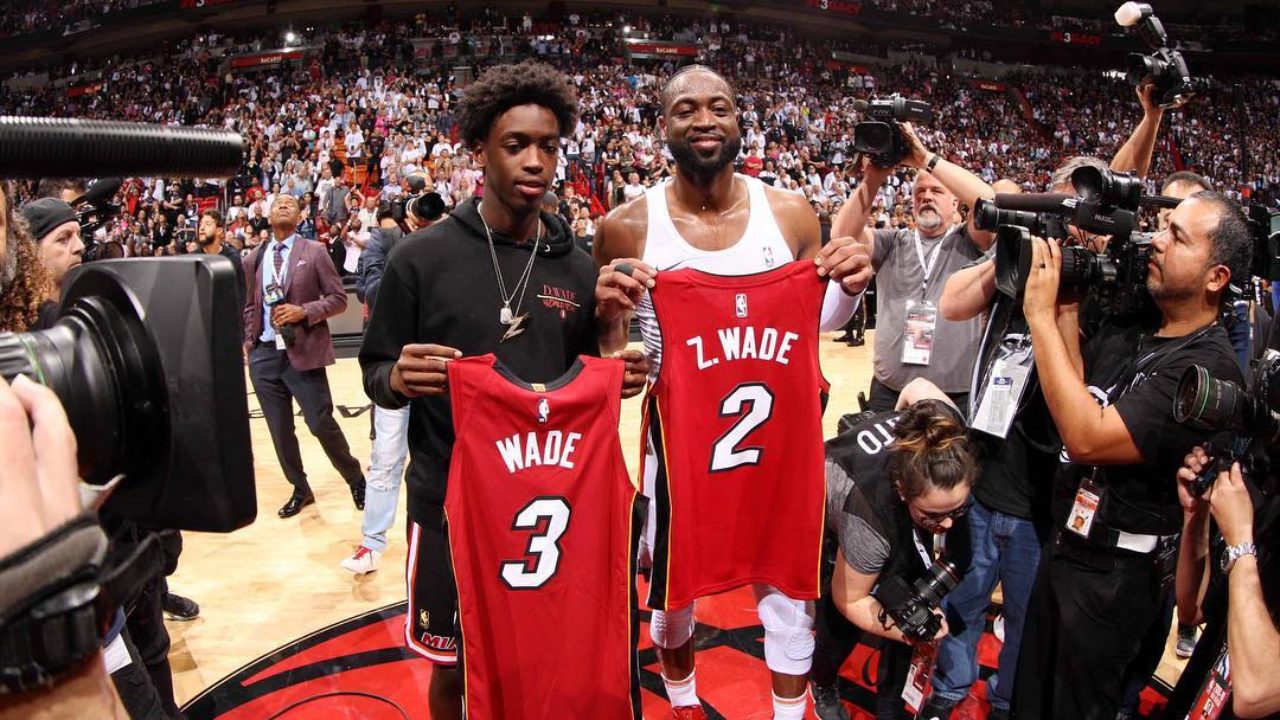Dwyane Wade's Son Zaire Supports Dad in Emotional Father's Day Message