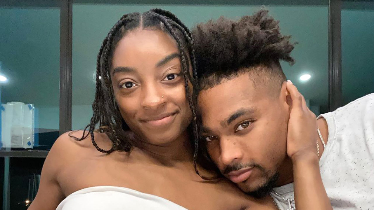 Simone Biles' Boyfriend Supports Her After Tokyo Olympics Exit