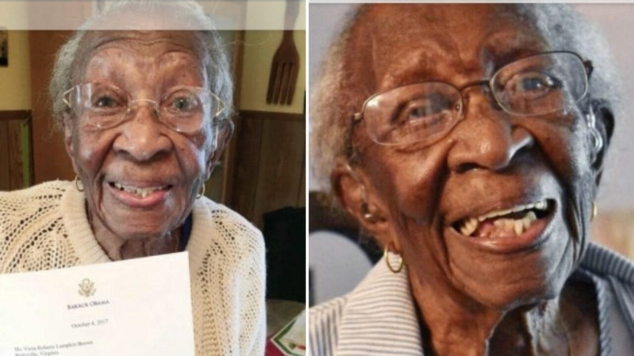 elderly black woman