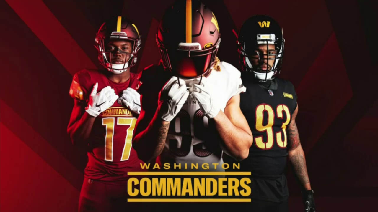 Battle in black: Washington Commanders alternate jerseys available