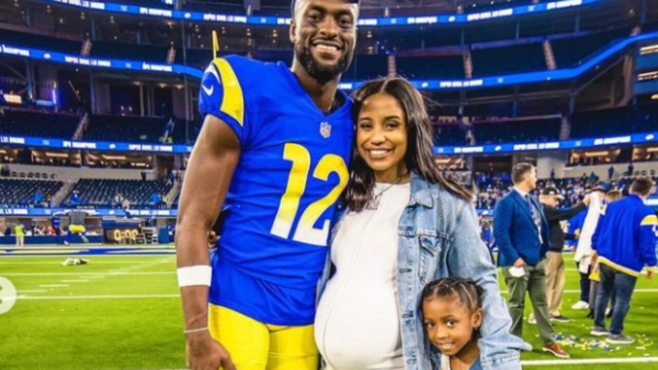 LA Rams Wide Receiver Van Jefferson Welcomes Newborn Son After Winning The  Super Bowl