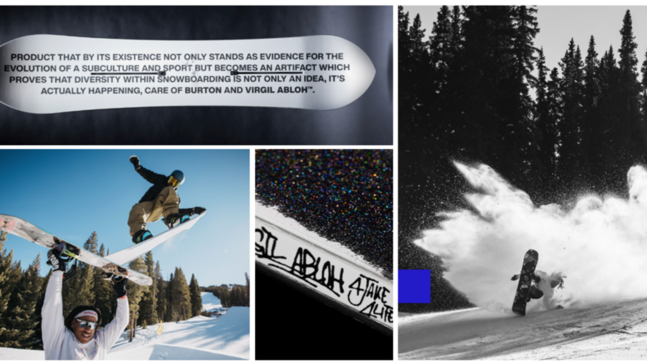 Virgil Abloh x Burton 2 Snowboard Wood - SS22 - US