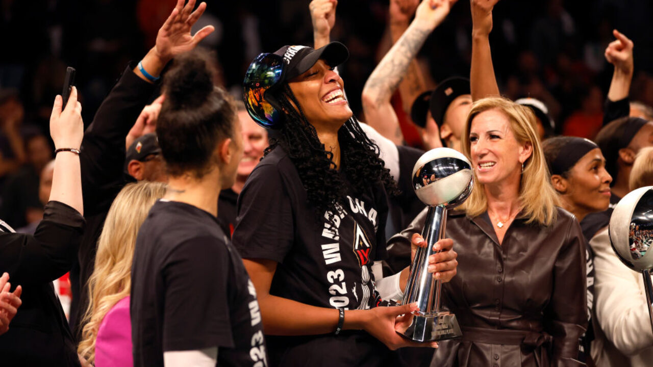 Las Vegas Aces Party After Winning Back-to-Back WNBA Championships