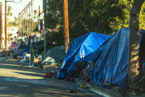 Gov. Newsom allocates $299M to help homeless encampments in California.