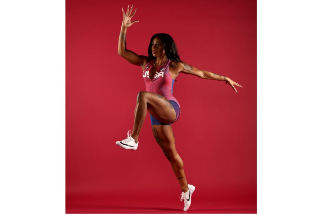 ‘Oh Ladies!’ Sha’Carri Richardson Leads Olay Roll Call For Paris Olympics As New Brand Ambassador