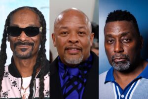 Celebrities Snoop Dogg, Dr. Dre, and Big Daddy Kane raise money for the ASCAP Foundation by auctioning off rare items.