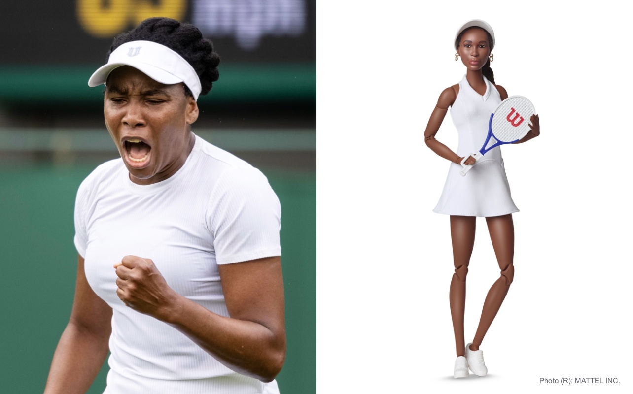 Venus Williams, Tennis, Mattel