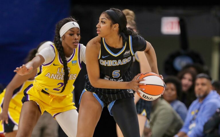 Angel Reese, Chicago Sky, players, security, harassment, camera, fan