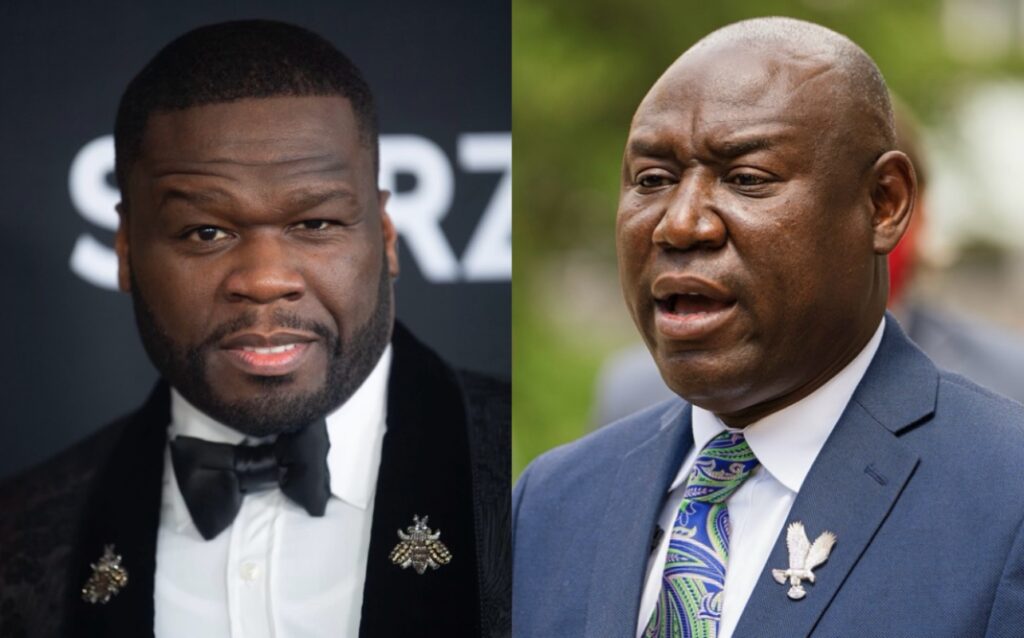 Spirited Duo: 50 Cent And Ben Crump Hit Capitol Hill To Advocate For Black Representation In Luxury Spirits Industry