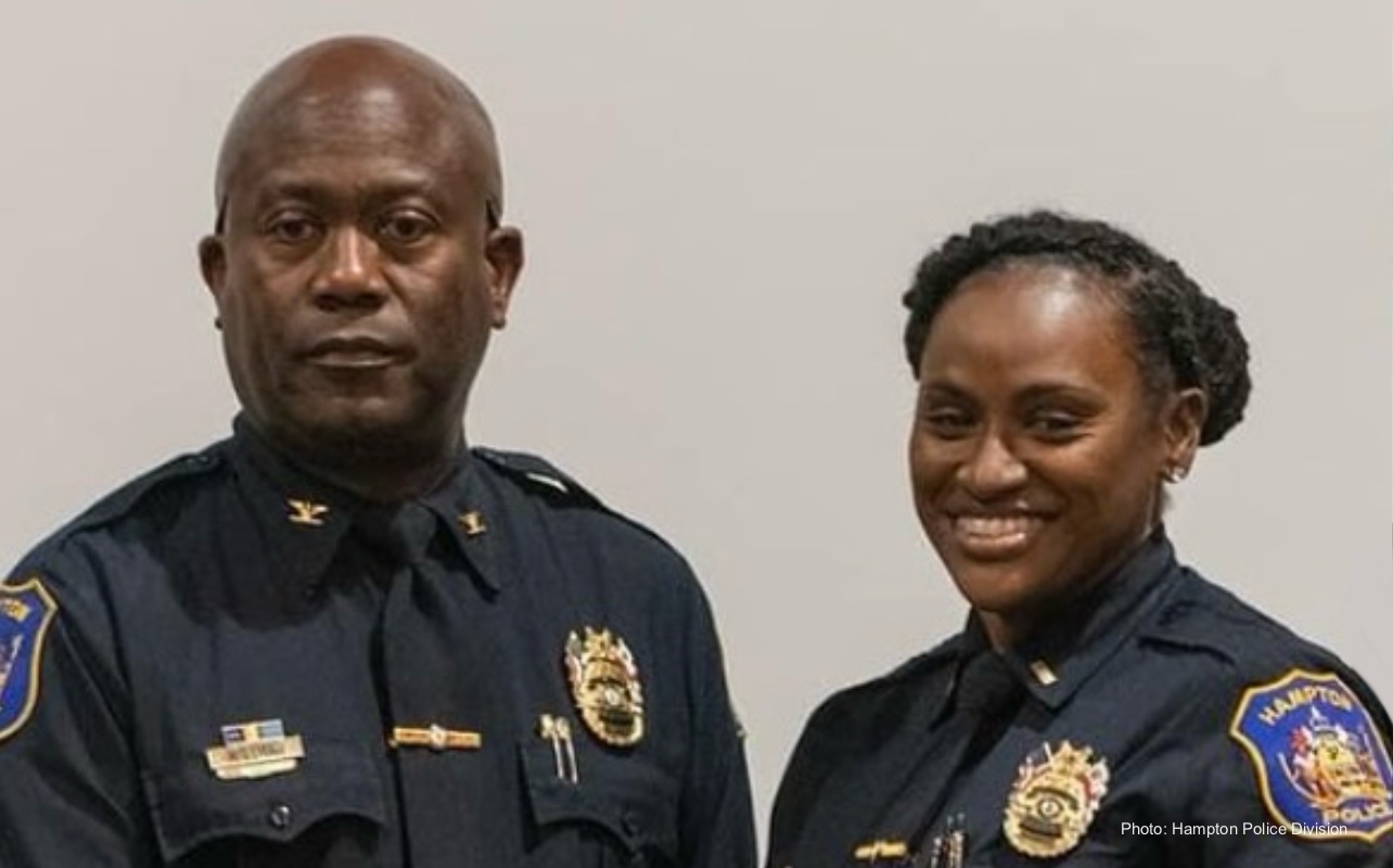 Hampton Police Division Appoints First Black Woman Lieutenant