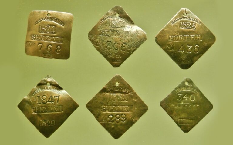 Charleston Slave Badges, The National Museum of African American History