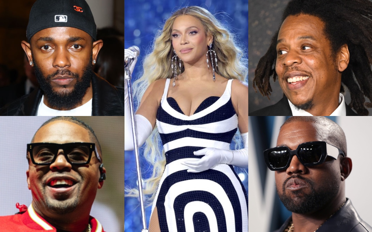Kendrick Lamar, Beyoncé, Jay-Z, Nas, Kanye West, Ye