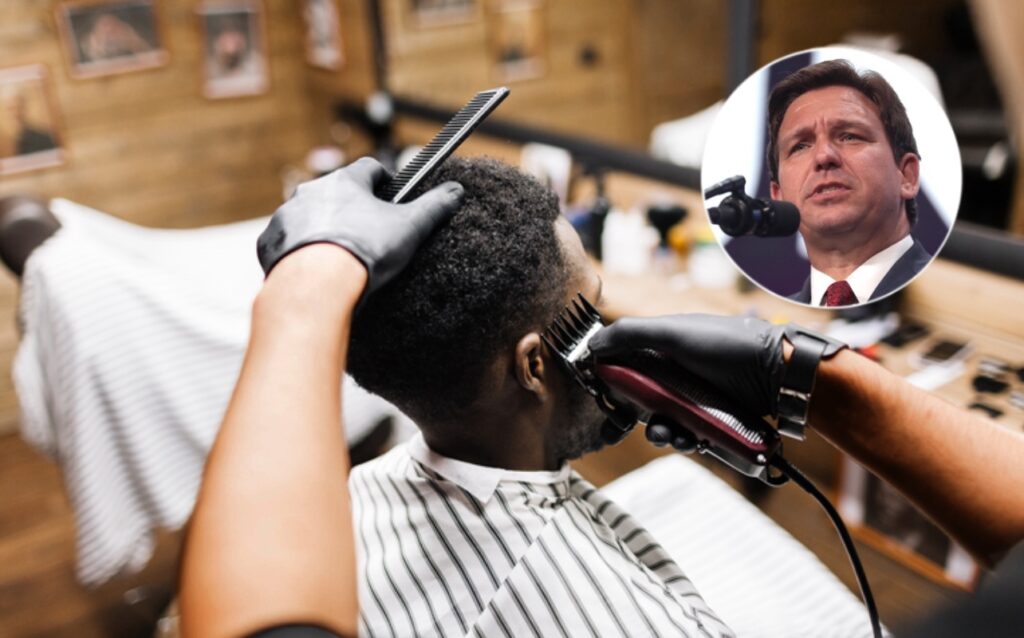 Florida Gov. DeSantis Vetoes Bill Easing Restrictions On Ex-Offenders Seeking Cosmetology And Barber Careers, Sparking Outrage